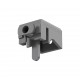 LEVERLOCK CURTAIN RAIL BRACKET / GRAY